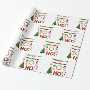 Papel De Presente Árvore de Natal decorativa