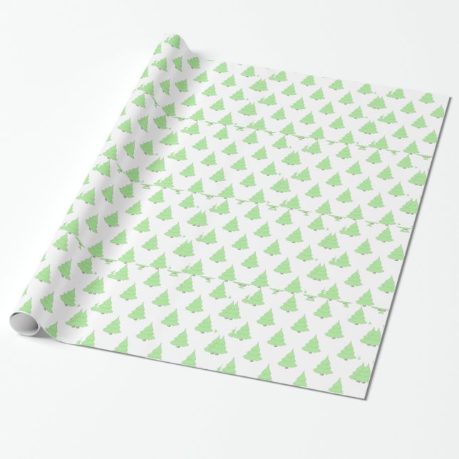 Papel De Presente Árvore de Natal decorativa (Desenrolado)