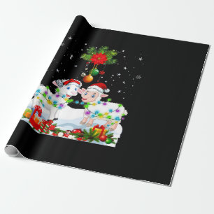 Papel De Presente Árvore de Natal Engraçado para Ovinos Presente
