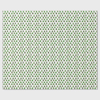 Papel De Presente Árvore de Natal no estilo de desenho infantil