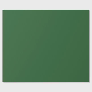 Papel De Presente Árvore Minimalista Verde