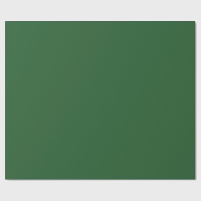 Papel De Presente Árvore Minimalista Verde (Aberto)