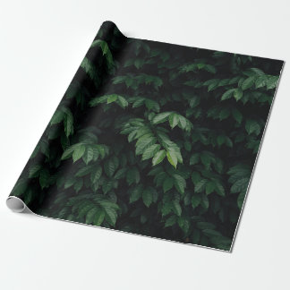 PAPEL DE PRESENTE ÁRVORE VERDE