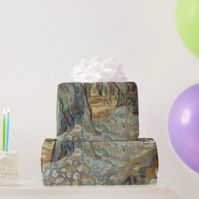 Papel De Presente Árvores de Grandes Aviões (Médicas Rodoviárias em  (Presentes para festas)