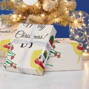 Papel De Presente Árvores de Urso Branco Vermelho, Árvores de Urso B