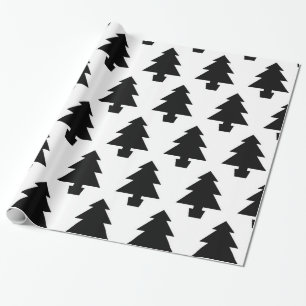 Papel De Presente Árvores minimalistas