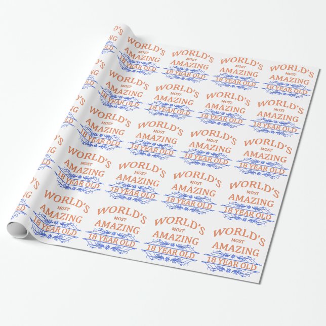 Papel De Presente As pessoas de 18 anos as mais surpreendentes do (Desenrolado)