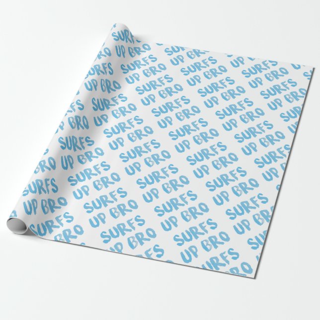 Papel De Presente As ressacas levantam Bro (Desenrolado)