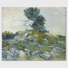 Papel De Presente As rochas por Vincent van Gogh
