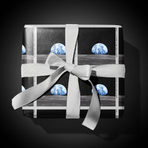 Papel De Presente Ascensão da Terra sobre a Lua, Apolo 11, 1969