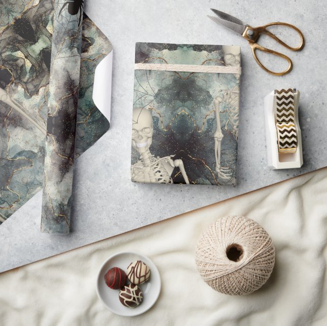 Papel De Presente Ascensão de esqueletos do Artesanato de Ashes Hall (Artesanato)