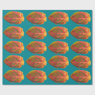 Papel De Presente Aspen Peixe Tropical 1