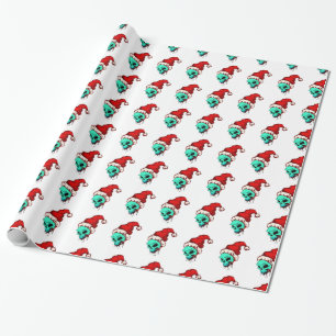 Papel De Presente Assustador de Natal