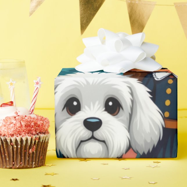 Papel de Presente Assustador Divertido com Abóbora (Festa de aniversário)