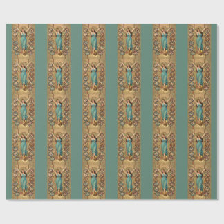 Papel De Presente Astrology Goddess Art Nouveau Zodiac 