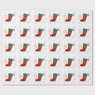 Papel De Presente Ateliê de Artesanato Dodo Meia de Natal Fofo Festa
