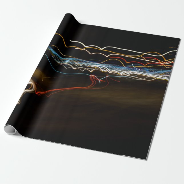 Papel De Presente atirador negro (Desenrolado)