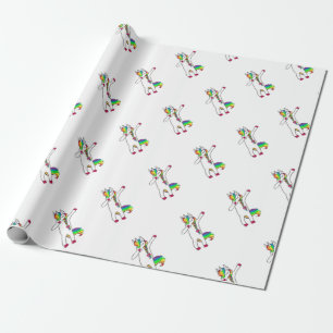 Papel De Presente Atmosfera licorne