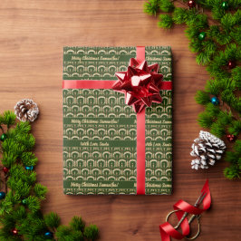 Papel De Presente Auréola em torno da chama da vela Natal Dourado e 