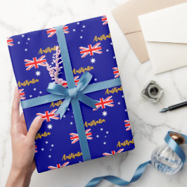 Papel De Presente Austrália Wraptor Paper, Aussie, Australian Flag