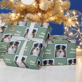 Papel De Presente Australian Shepherd Portrait -