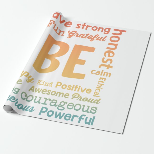 Papel De Presente Autismo Sensibilização Presente Mamãe Urso Suporte (Desenrolado)