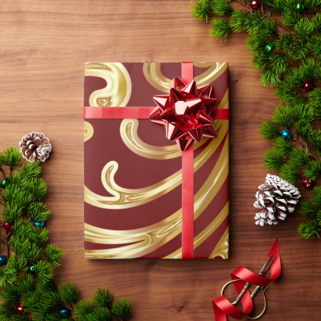 Papel De Presente Autoridade de Presentes de Natal® (Presente de Natal)