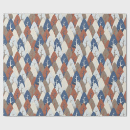 Papel De Presente Autumn Forest Medley