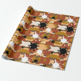 Papel De Presente Autumns Camo