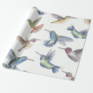 Papel De Presente Aves