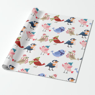 Papel De Presente Aves de capoeira