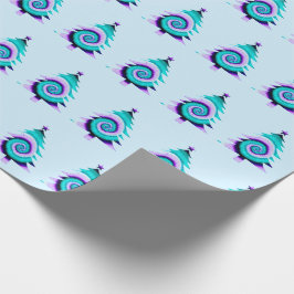 Papel De Presente Aviso de Feriado de Hippy