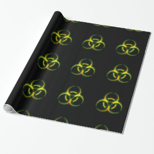 Papel De Presente Aviso do zombi do Biohazard