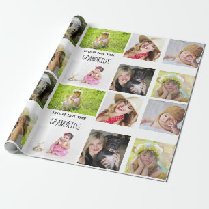 Papel De Presente Avô Avô, Avô, PHOTO Collage Gift