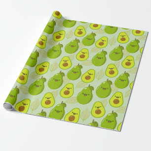 Papel De Presente Avocado