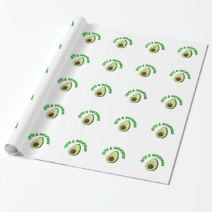 Papel De Presente Avocado Bonito E Delicioso