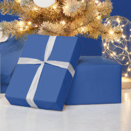 Papel De Presente Azul