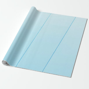 Papel De Presente Azul