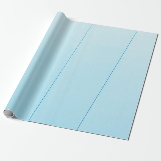 Papel De Presente Azul (Desenrolado)