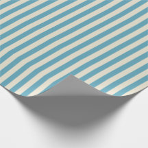 Azul e bege - Vertical Striped