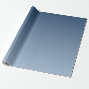 Papel De Presente Azul Fumê Tons de Escuro a Claro