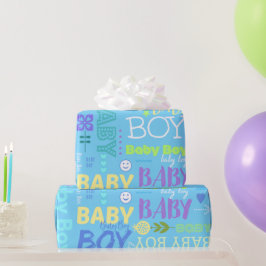 Papel De Presente Baby Boy