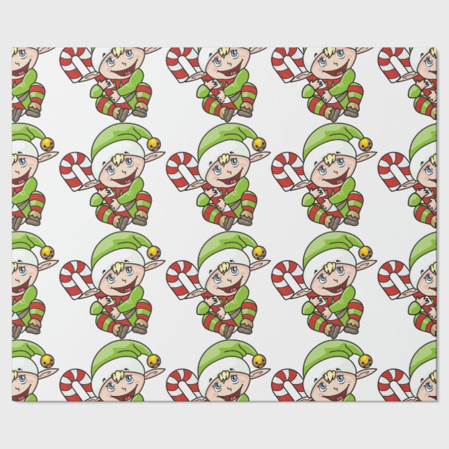 PAPEL DE PRESENTE BABY ELF (Barra)