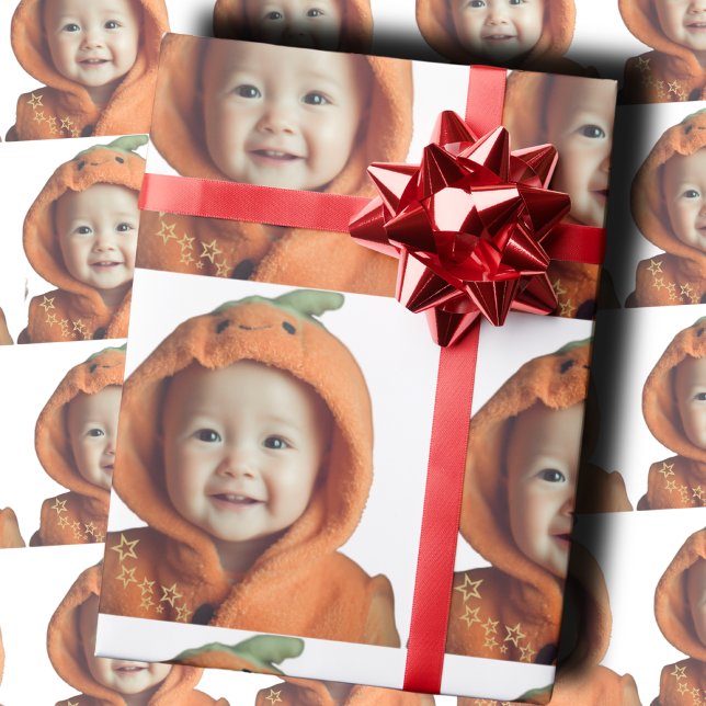 Papel De Presente Baby Photo (Criador carregado)