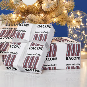 Papel De Presente Bacon Sweet E Salty Bacon