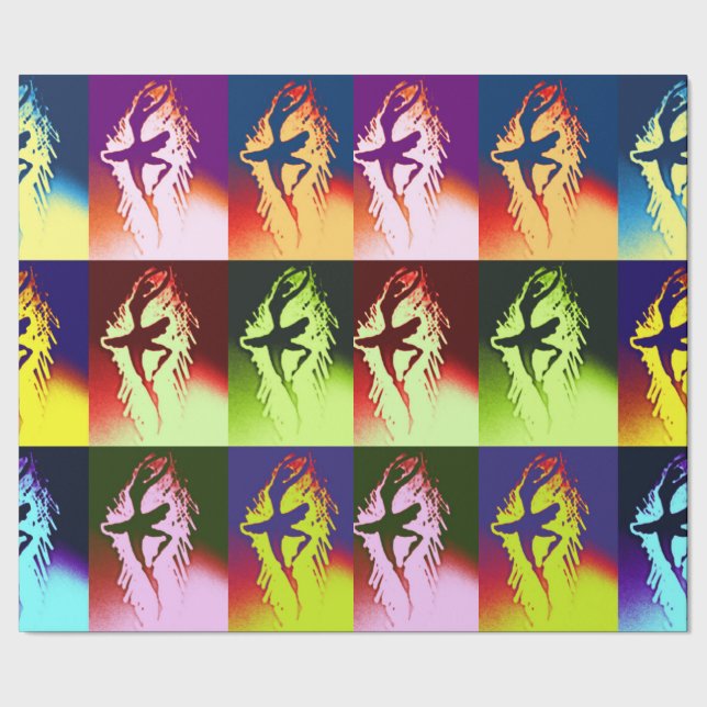 Papel De Presente Bailarina do pop (Barra)