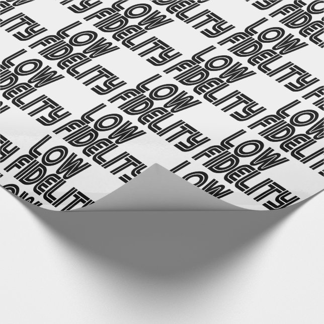 Papel De Presente Baixa Fidelidade (Ponta)