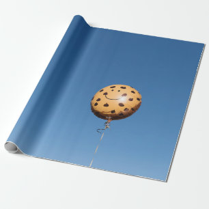 Papel De Presente Balão preto e marrom