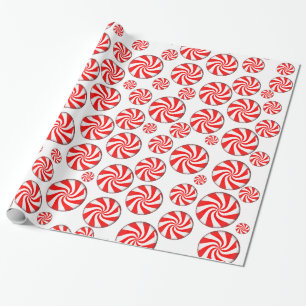 Papel De Presente Balas de Hortelã