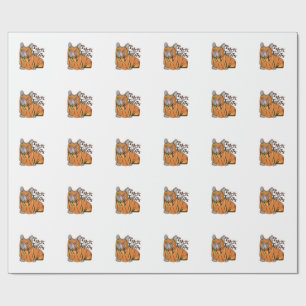 Papel De Presente Baldes de Halloween